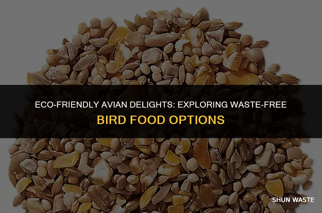 what is waste free bird food