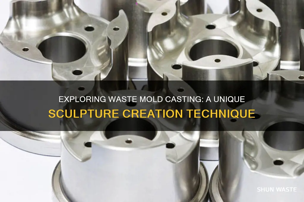 what is waste mold casting in sculpture