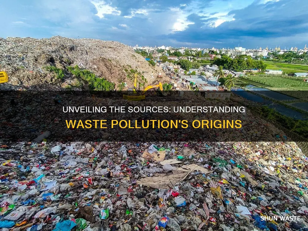 what is waste pollution caused by