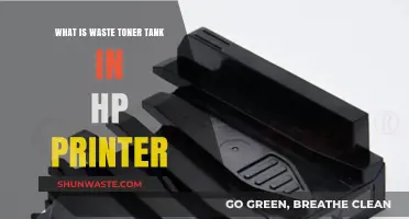 Understanding the Waste Toner Tank in HP Printers: A Guide