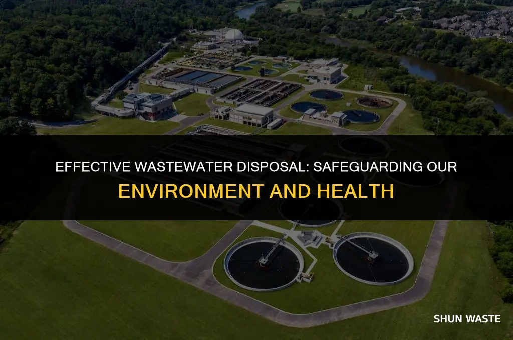 what is waste water disposal