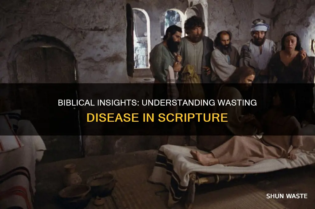 what is wasting disease in the bible