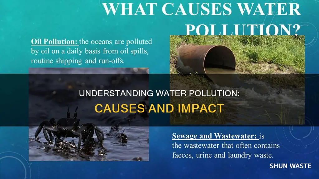 what is water pollution and its causes ppt