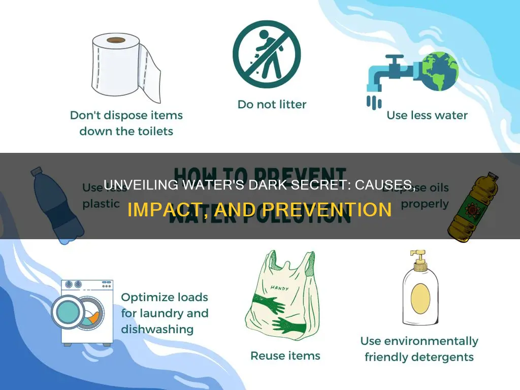 what is water pollution causes and prevention