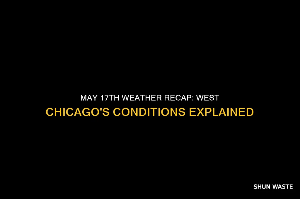 what is weather in may 17 wast chicago