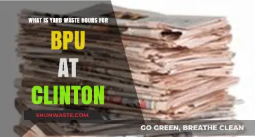 Clinton BPUs Yard Waste Collection Hours: A Comprehensive Guide
