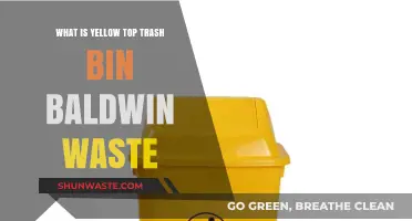 Understanding Yellow Top Trash Bins in Baldwin Waste Management