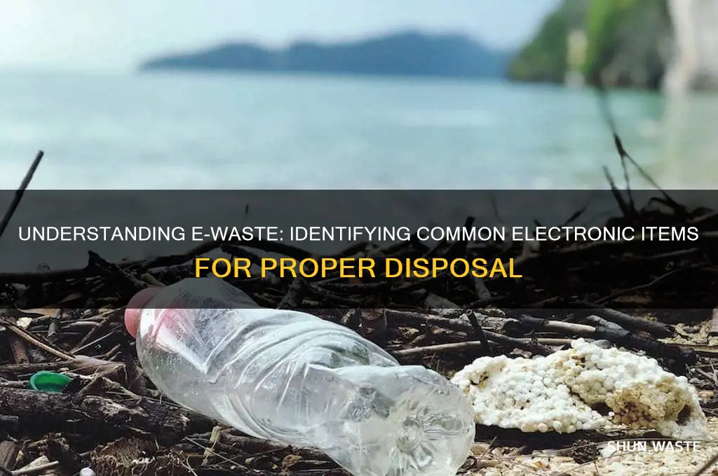 what items are characterized as e-waste