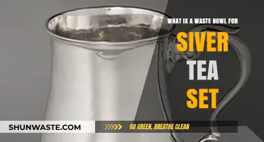 What is a Waste Bowl for Silver Tea Sets?
