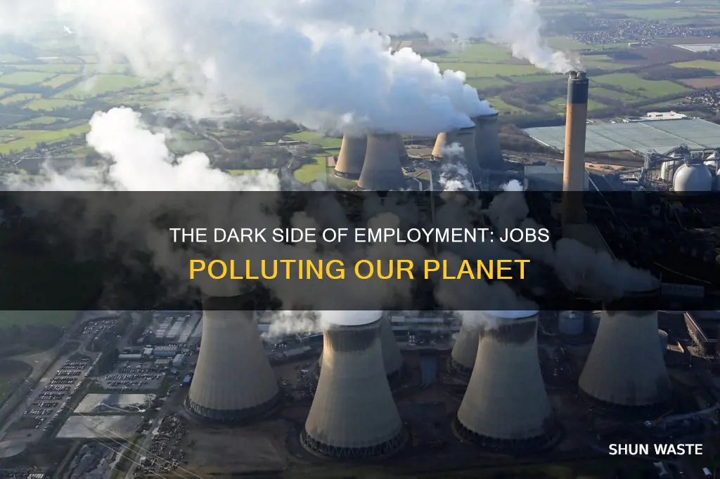 what job does the most pollution