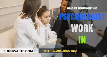 Exploring Diverse Job Settings for Psychologists: From Clinics to Corporations
