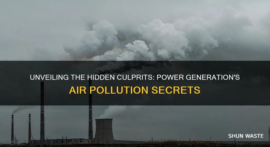 what kind if power generation can cause air pollution