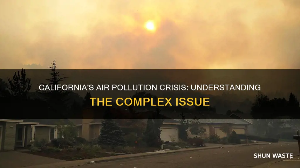 what kind of air pollution does california have