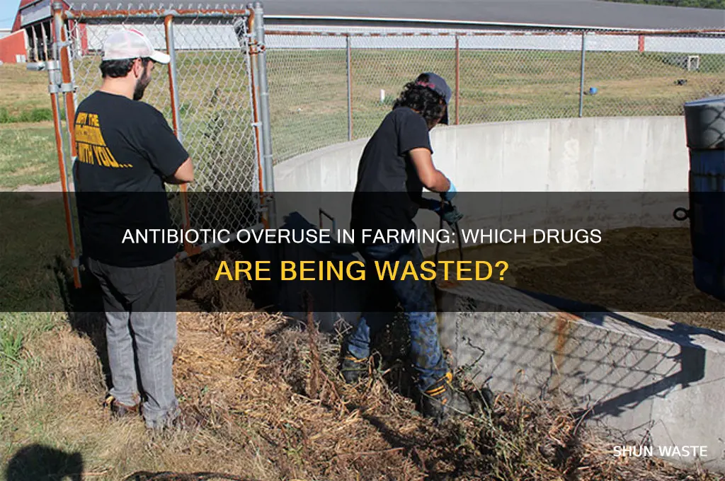 what kind of antibiotcis are they wasting on farming