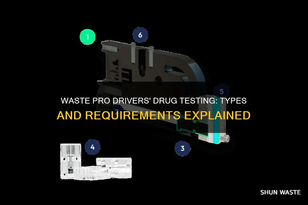 what kind of drug test do waste pro drivers take