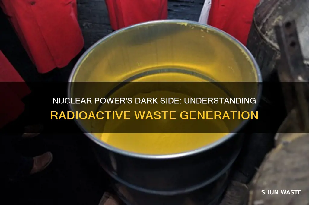 what kind of energy produces radioactive waste