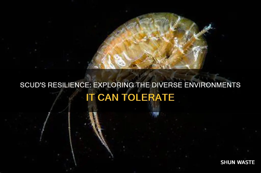 what kind of environment can the scud tolerate