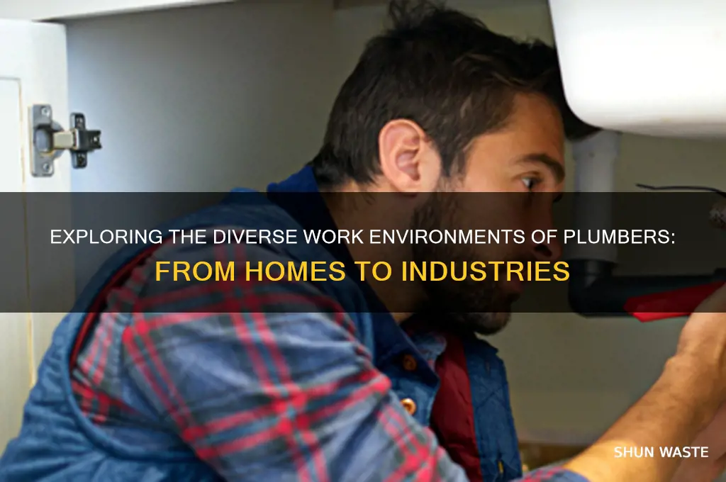 what kind of environment do plumbers work in