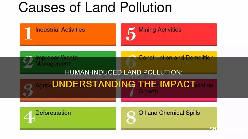 what kind of land pollution do people cause