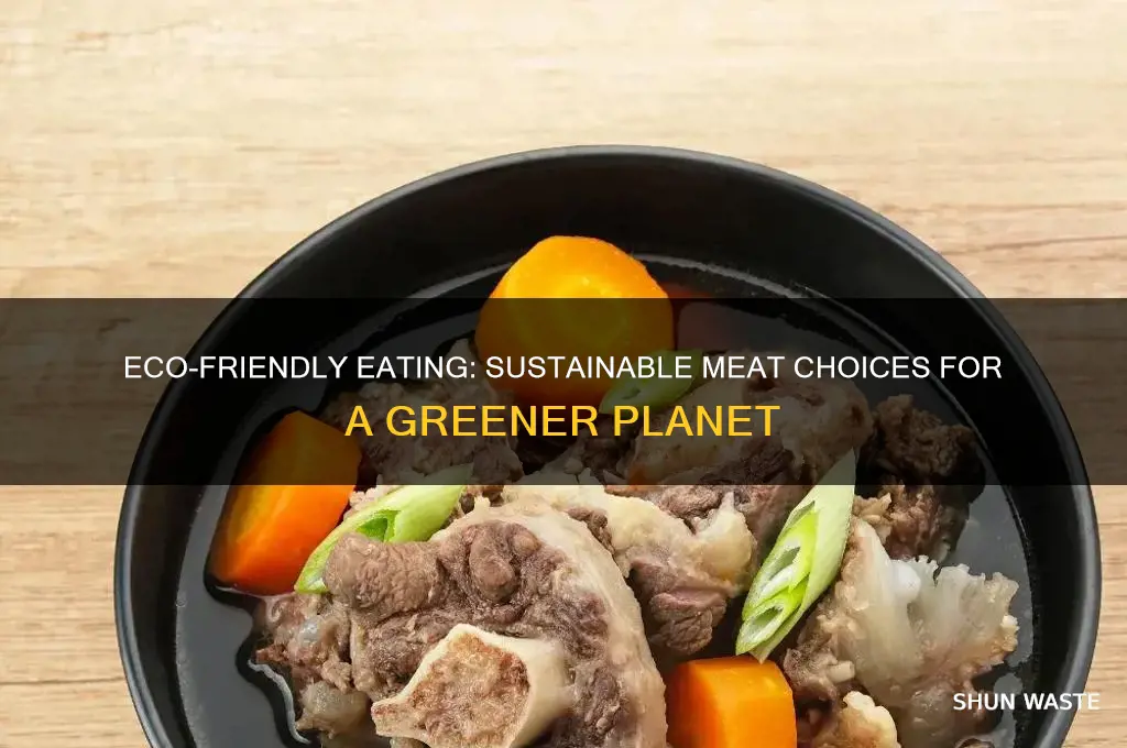 what kind of meats are good for the environment