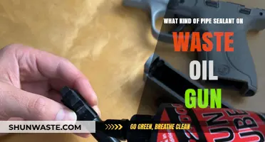 Best Pipe Sealant for Waste Oil Guns: A Comprehensive Guide