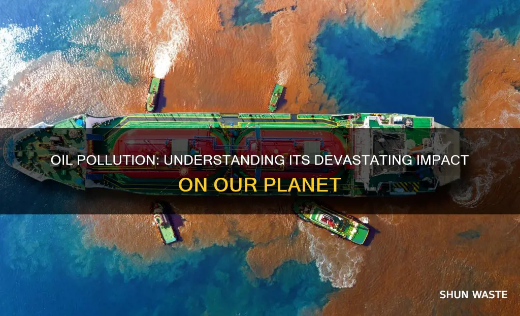 what kind of pollution does oil create