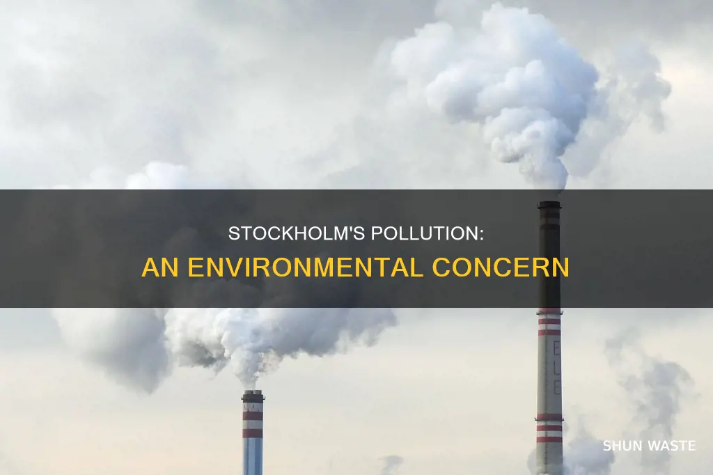 what kind of pollution does stockholm produce