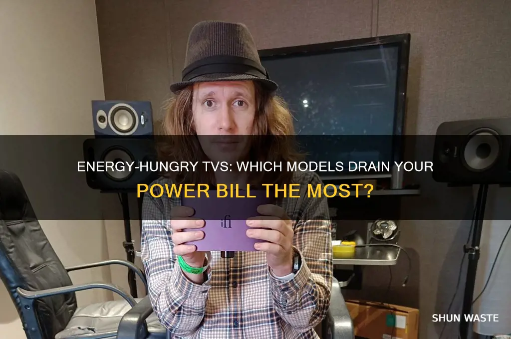 what kind of tv wastes the most energy