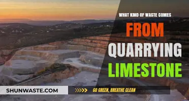 Limestone Quarrying's Environmental Impact: Types of Waste Produced