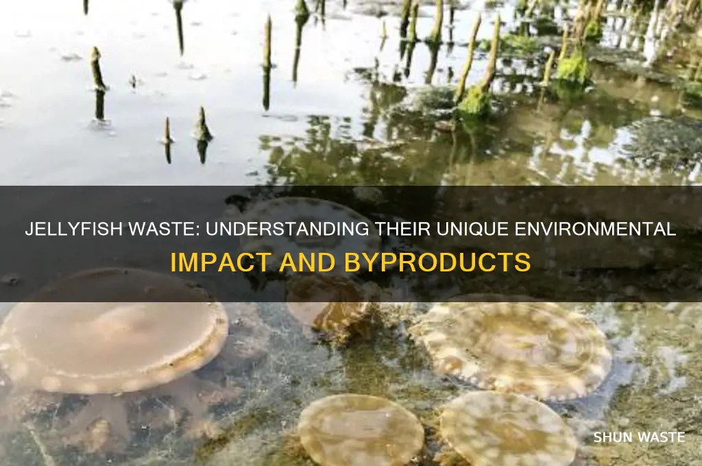 what kind of waste do jellyfish create