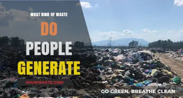 Exploring the Types of Waste Humans Produce Daily