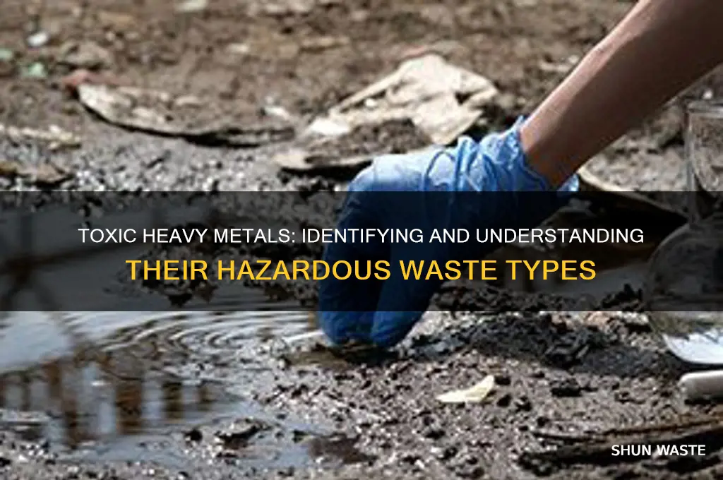 what kind of waste does toxic heavy metal produce