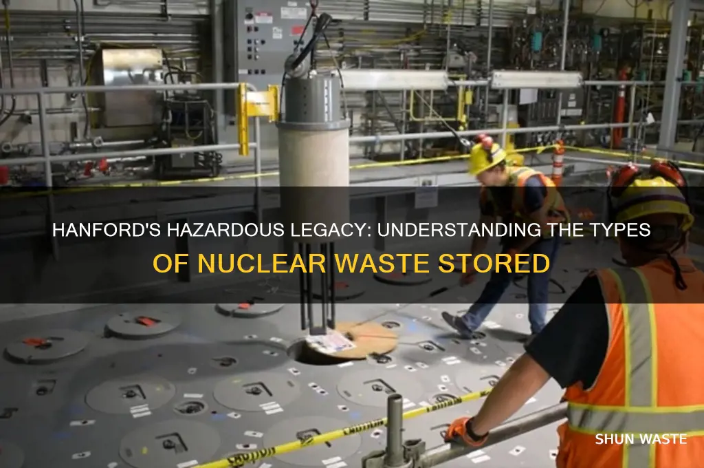 what kind of waste is contained at hanford