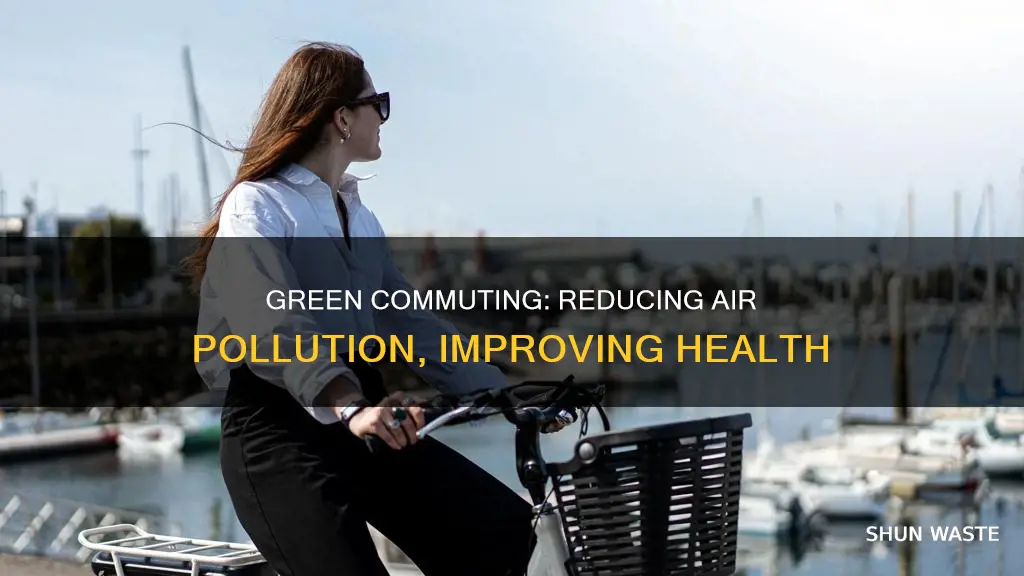 what kind of ways to commute less air pollution