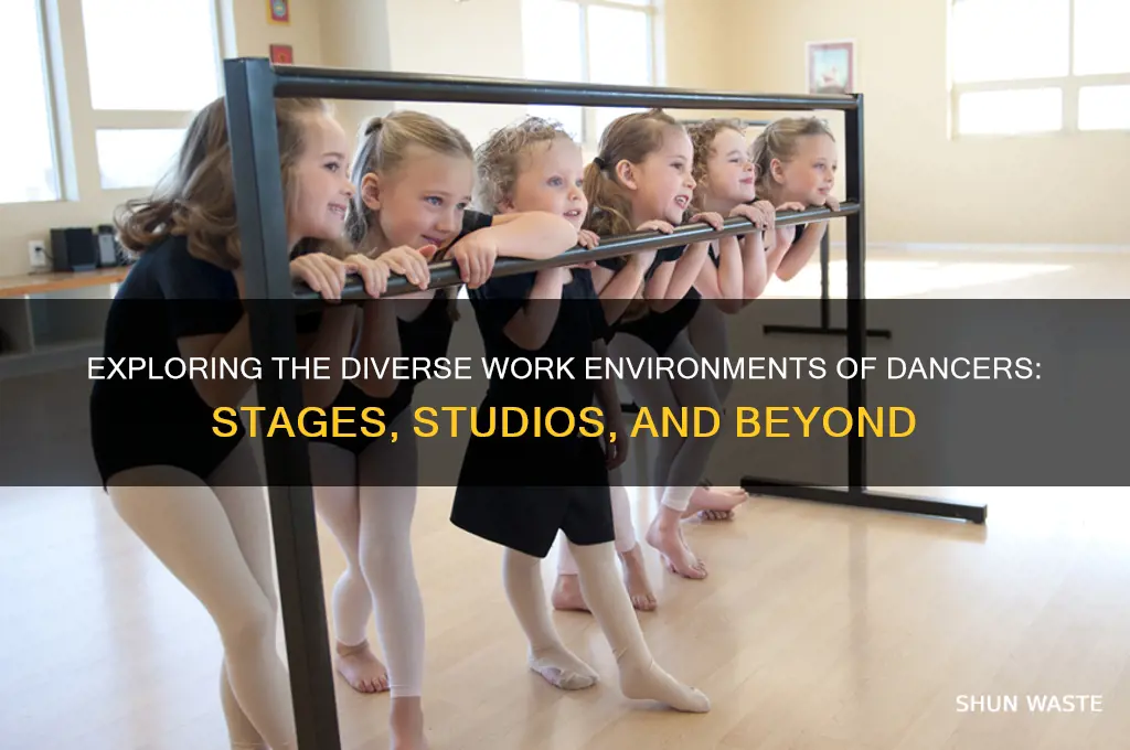 what kind of work environment do dancer work in