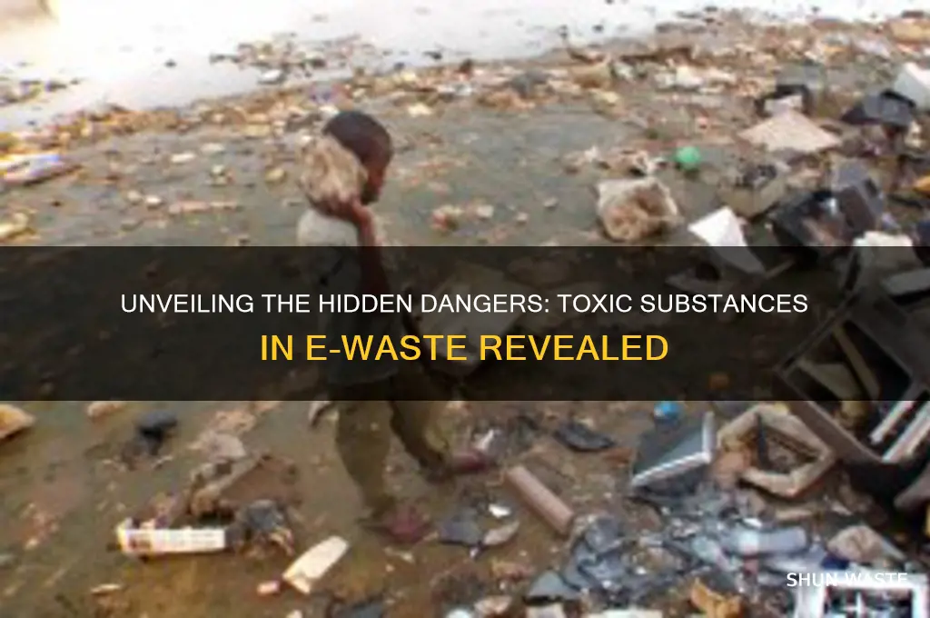 what kinds of toxic substances are found in e waste