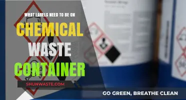 Essential Labels for Safe Chemical Waste Container Management and Disposal