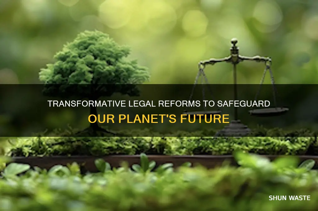 what laws could change to help protect the environment