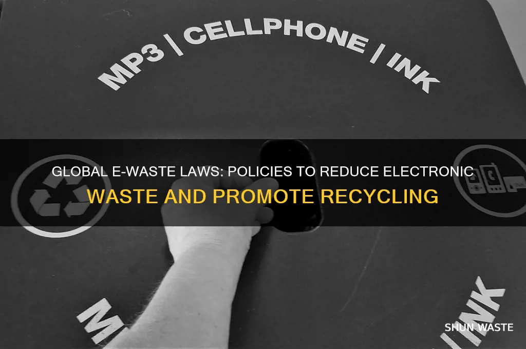 what laws exist to eliminate e waste