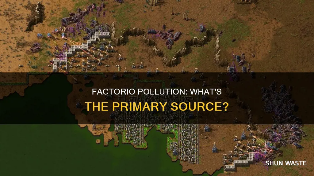 what makes a lot f pollution in factorio