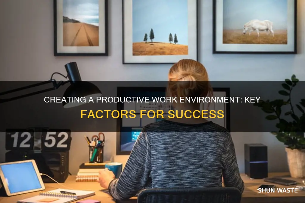 what makes a productive work environment