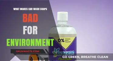 Eco-Unfriendly Car Wash Soaps: Harmful Ingredients and Environmental Impact