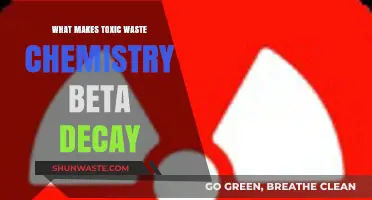 Toxic Waste Chemistry: Understanding Beta Decay's Role in Hazardous Materials
