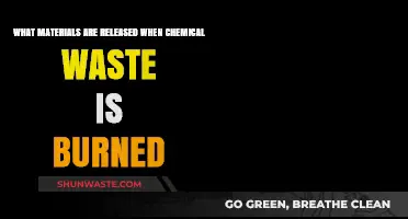 Burning Chemical Waste: Unveiling the Released Materials and Environmental Impact
