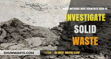 Exploring Solid Waste: Scientific Methods for Investigation and Analysis