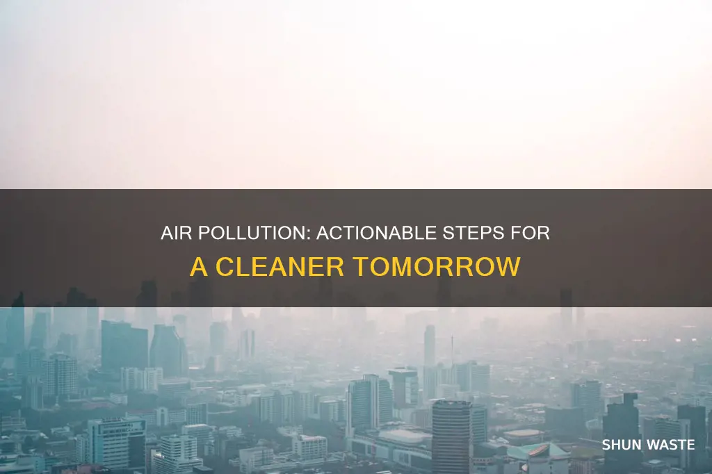 what must we do to stop air pollution