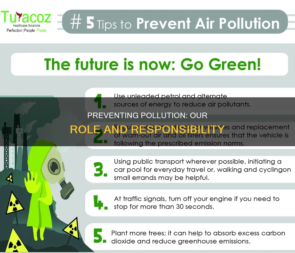 what must we do to stop pollution