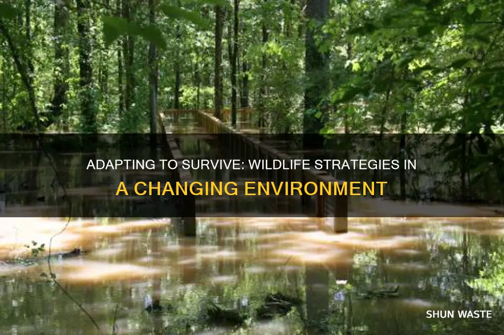 what must wildlife do as their environment changes