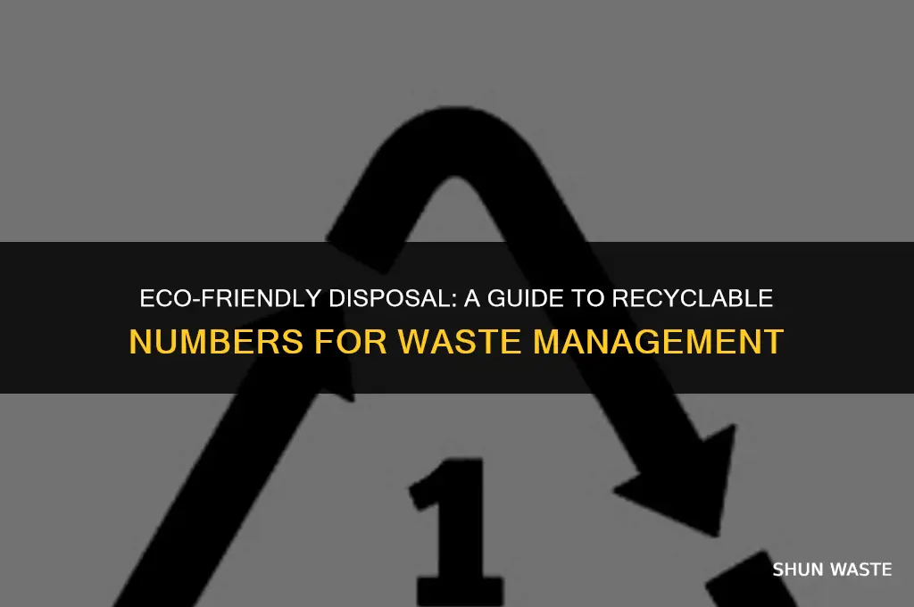what numbers can i recycle waste management
