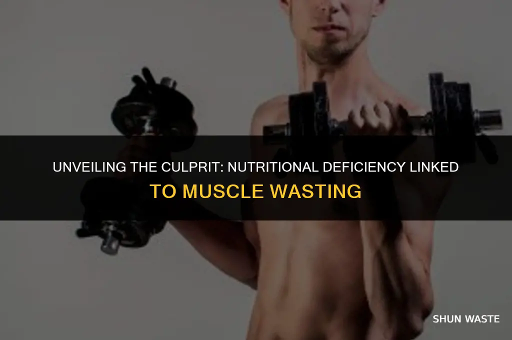 what nutritional deficiency can be characterized by muscle wasting
